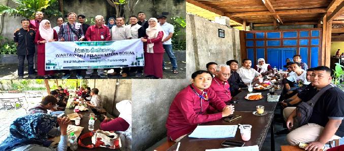 RSU Muhammadiyah Ponorogo Gelar Media Gathering Perkuat Sinergi Informasi RSU Muhammadiyah Ponorogo Gelar Media Gathering Perkuat Sinergi Informasi